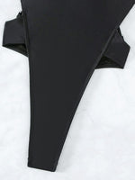 New Long Sleeve G String Diamond Bikini Female Backless Swimwear One Piece Swimsuit Women Monokini Sexy Bather Bathing Suit Swim