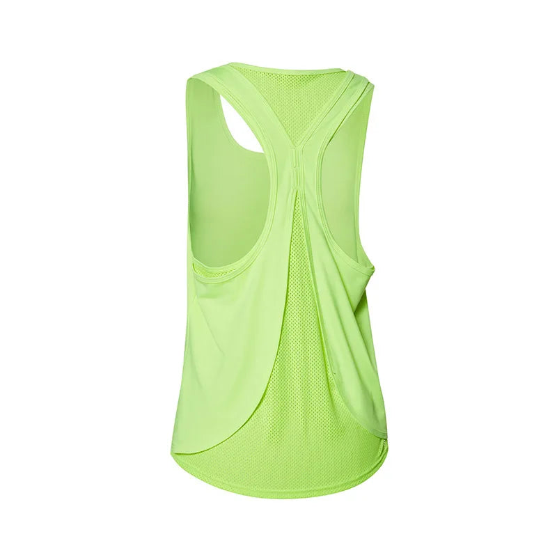 STOUREG Women's Sleeveless Workout Gym Tank Top, Running Training Yoga Top, Fitness Sports Yoga Shirt