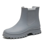 Rain Boots Women Garden Galoshes Waterproof Rubber Chelsea Boot Female Non-slip Rainshoes Fishing Water Shoes Botas Lluvia Mujer