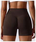 Summer Seamless High Waist Yoga Shorts Elasticity Sports Leggings Women Breathable Cycling Shorts Buttock Lift Gym Shorts Women