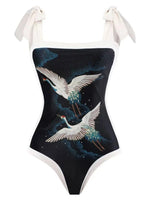 2026 String One Piece Swimsuit & Vent Skirt Padded Sexy Swimwear Women Bathing Suit Female Swimming Summer Beachwear Bodysuit
