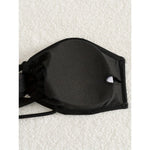 Sexy One Shoulder Black Bikini 2025 Woman Swimsuit Two Pieces Swimwear Female Thong Bikinis Set Bathing Suits Brazilian Biquini