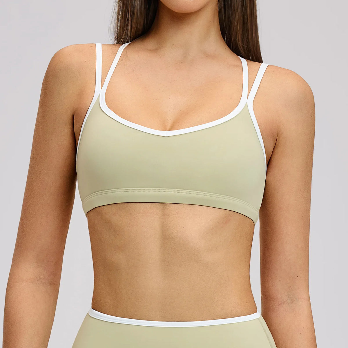 Sexy Back Sports Bra Top Women's Push-Up Yoga Underwear Fitness Top Running Workout Yoga Top Soft Beauty Back Bras Gym Underwear