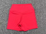 Yoga Shorts Gym Sports Shorts Women High Waist Workout Fitness Short Leggings Running Cycling Tight Soft Sportswear