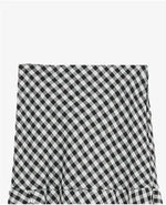WOMENGAGA Korea Style 2023 Spring/Summer New High Waist Elegant Split Plaid Skirts Half Length Skirts Fashion Women 2023 22IV