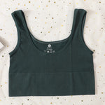 Seamless Bras For Women Streetwear Rib Sports Tank Top Sexy Lingerie No Pads Crop Top Female Fitness Underwear