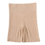 Seamless Shorts For Women Sports Safety Short Pants High Waist Panties Shorts Ribbed Hips Lift Underwear Female Underpants