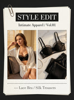 French Style Black Lace Bra Set Women Eyelash Lace Sheer Bra High Waist thong Panty Lingerie set MR3406