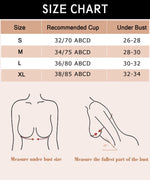 Women Sexy Lingerie Invisible Bra Deep U Plunge Bras Backless Top for Dresses, Transparent Strap Push Up Back Sling Underwear