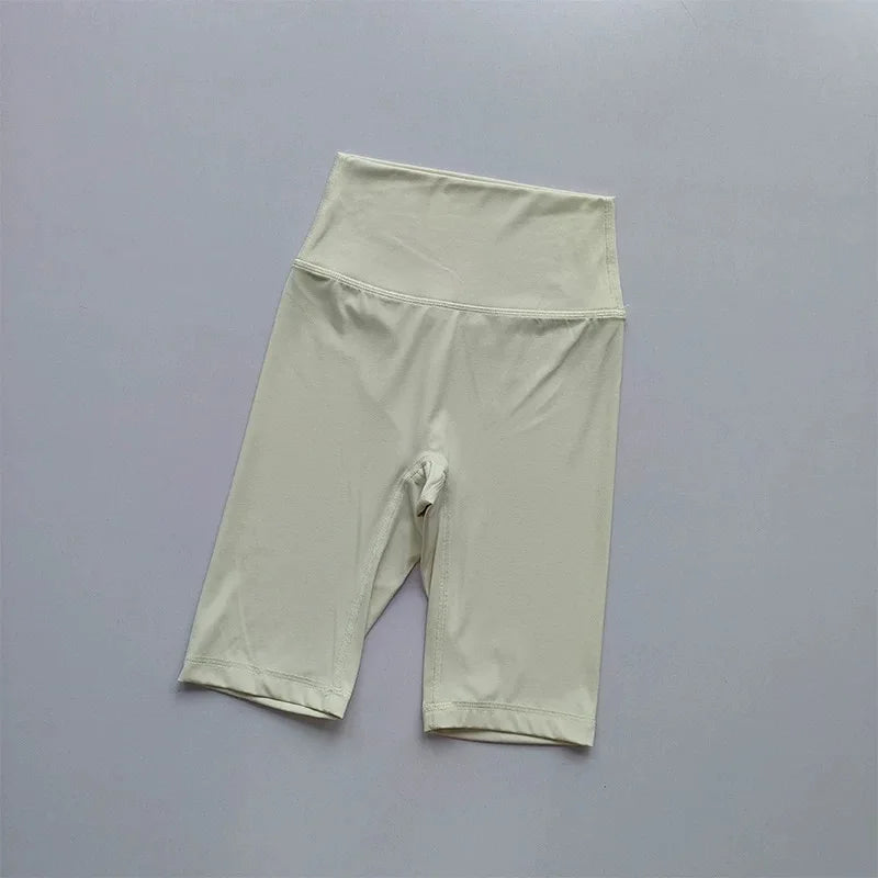 Women's High-Quality Yoga Exercise Shorts Quick Drying Nude Sports Running Fitness Shorts for Active Women