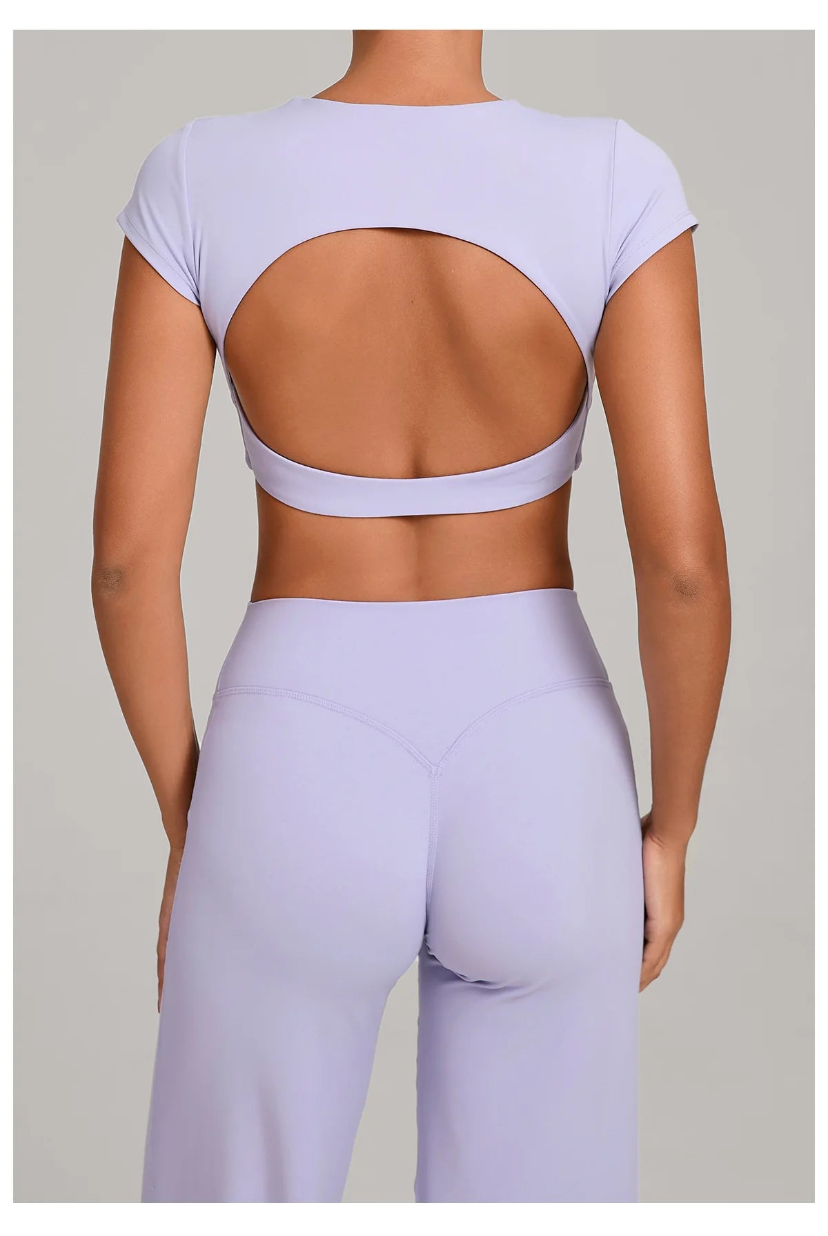 Sexy Hollow Out Backless Sports Shirts Women Shorts Sleeve High-strength Double-layer Stitching Without Chest Sports Tank Tops