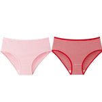 2Pcs/Set Women High Rise Panties Seamless Underwear Winter Warm Underpants Breathable Briefs Female Sexy Lingerie