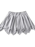 Summer Sexy Pure Desire Loose Edge Design Sense Short Skirt Women High Waisted Wrap Hip Reducing Age Pleated A-line Skirt H2JI