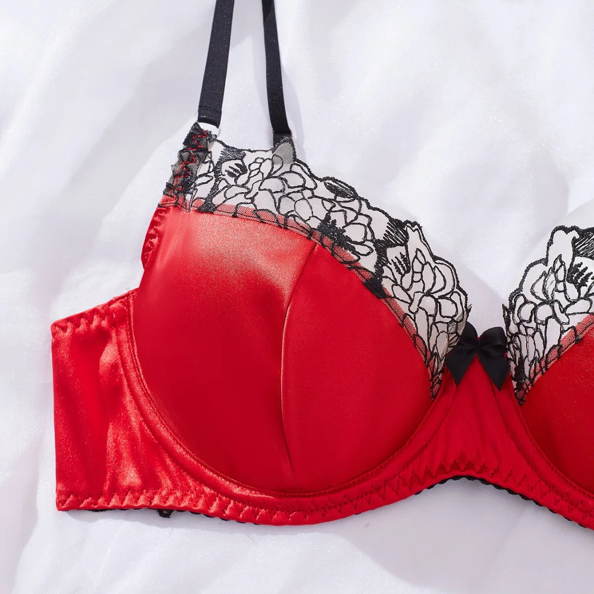 Toucheart Sexy Underwear Lace Patchwork Sissy Slim High Waisted Women Interesting Gather Together Charming Lingerie Intimate Set