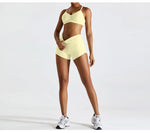 Summer Sexy Scrunch Sports Bra Gym Top Women Running Back Cross Top Sportswear Workout Underwear Fitness Workout Yoga Clothing