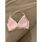 MOYISU Asian Fit Halterneck Women Cross Back Bodysuit Seamless Small Push Up Summer Outer Top SG Kawaii Fashion Bestseller