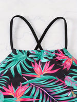 ZTVitality Sexy Print 2 Piece Tankini Set 2025 New Arrival Push Up Padded Bra Swimsuit Women Swimwear summer Beachwear Brazilian