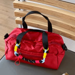 Simple Lightweight Bowling Bag Leisure Adjustable Strap Nylon Crossbody Bag Large Capacity Casual Women's Handbags Outdoor