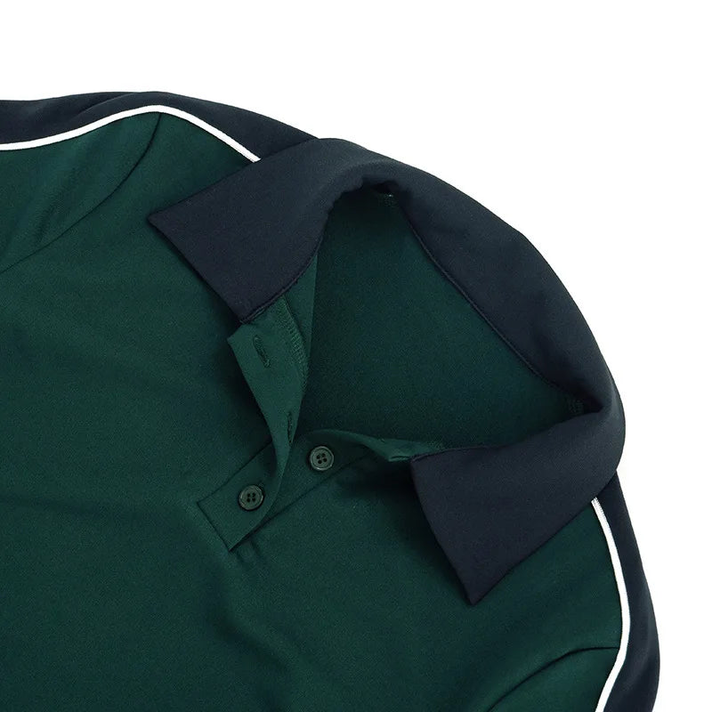 Women's suit sports casual short-sleeved polo shirt and skirt two-piece suit