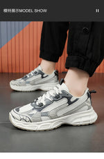 Sneakers Women TrendsPlatform Shoes Lightweight Outdoor Sports Shoes Breathable Running Shoes Lace Up Casual