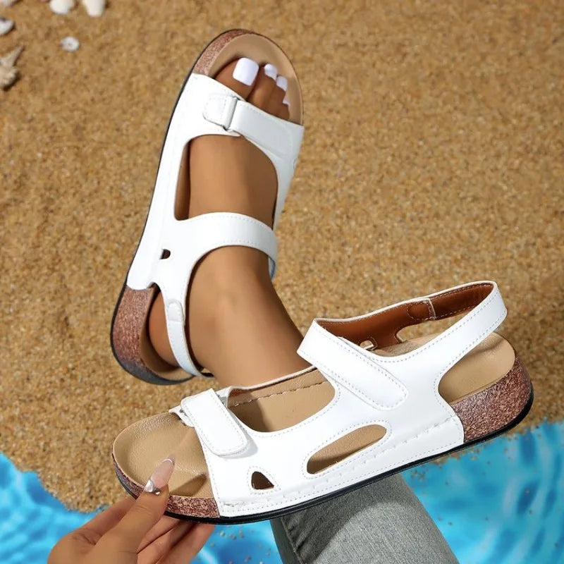 Women Summer Sandals New Non Slip Lightweight Shoes for Women Sexy Slip on Classics Platform Footwear Women Large Size Sandals