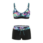 Women'S Two-Pieces Tankini Bikinis Swimsuit Outfit Women High Waisted Bikini Sexy Push Up Two Piece Swimsuits купальники женские