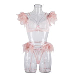 Langerie Bilizna Sexy Lingerie Outfit Vulgar Female Underwear Set for Women Clothes Sex Bіdzna Z Video Access Women's Langgery