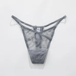 Girls Sexy G String Panties Women Lace Briefs Hollow Out Underwear Thong High Quality Transparent Underpants Lingerie Intimates