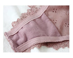 Lace Sexy Girls G String Panties Women Briefs Transparent Thong Thin Hollow Out Underwear Female Low Waist Lingerie Size S-XL