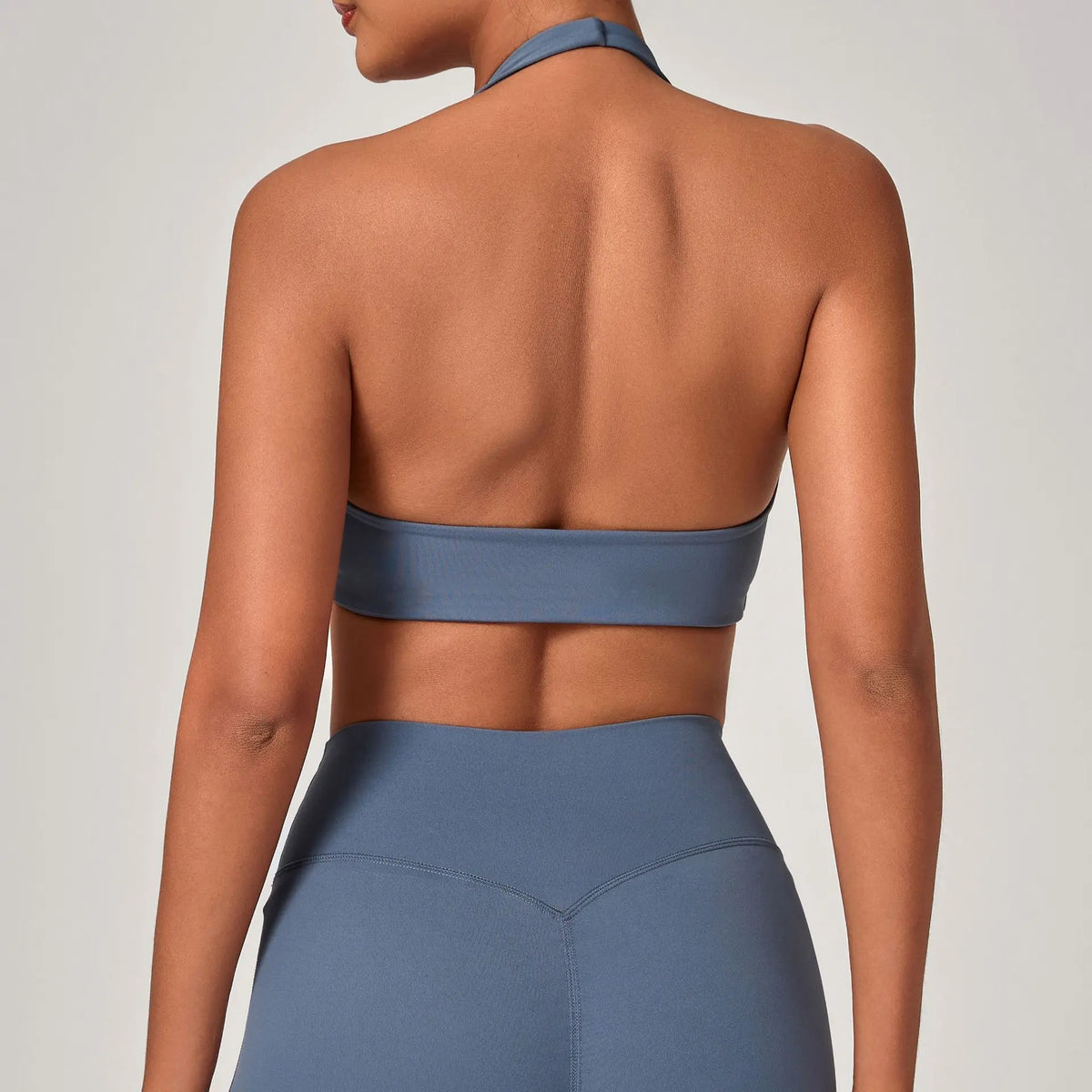Sexy Fitness Bra Women Sports Sports Bra Halter Top High Support Push-up Open Back Running Gym Wear Yoga Bra Workout Underwear