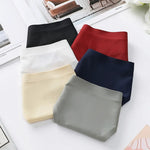 1 Pack Women's Ice Silk Seamless Thong Low-Rise No-Show Underwear Solid T-Back Panties Skin-Friendly Daily Wear G-string M-XL