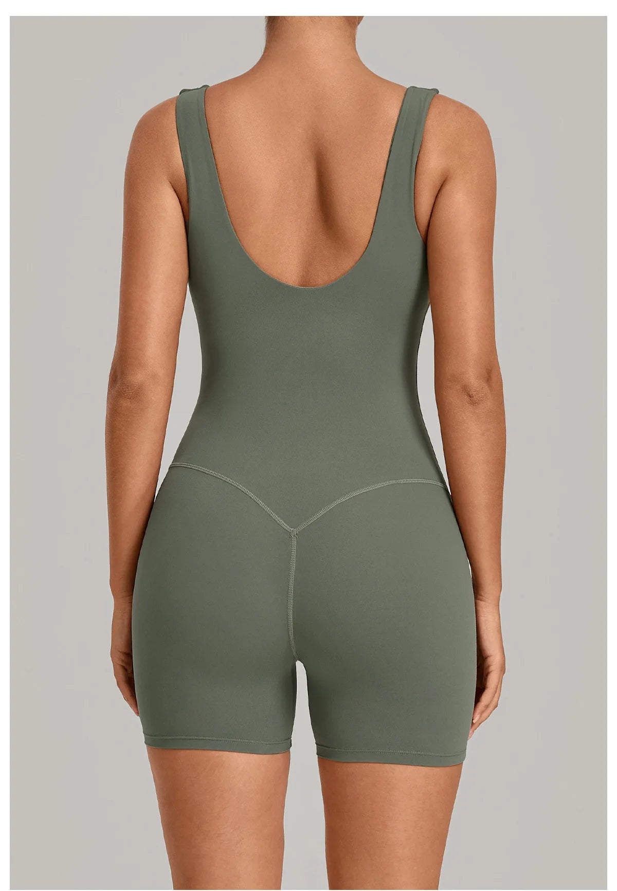 New Summer U-neck Beautiful Back Yoga Jumpsuit Women Sleeveless Tight Sports One Piece Suit Outdoor Gym Running Fitness Overalls