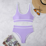 Contrast Binding Bandeau Bikinis 2024 Women Sexy Thong Swimsuit Push Up Swimwear Female Bathing Suit Swimming Summer Beachwear