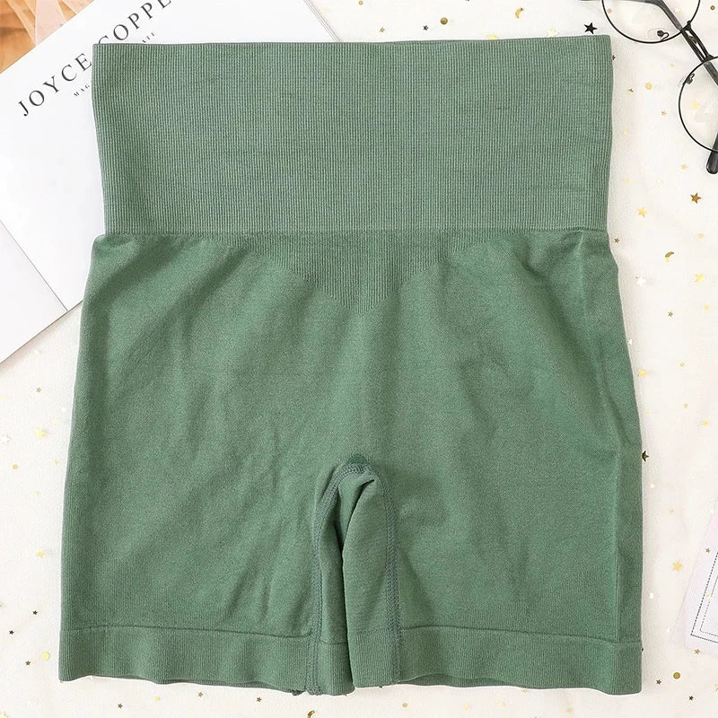 Women Seamless Shapewear High Waist Safety Short Pants Sports Shorts Push-Up Hip Panties Female Underwear Seamless Underpants