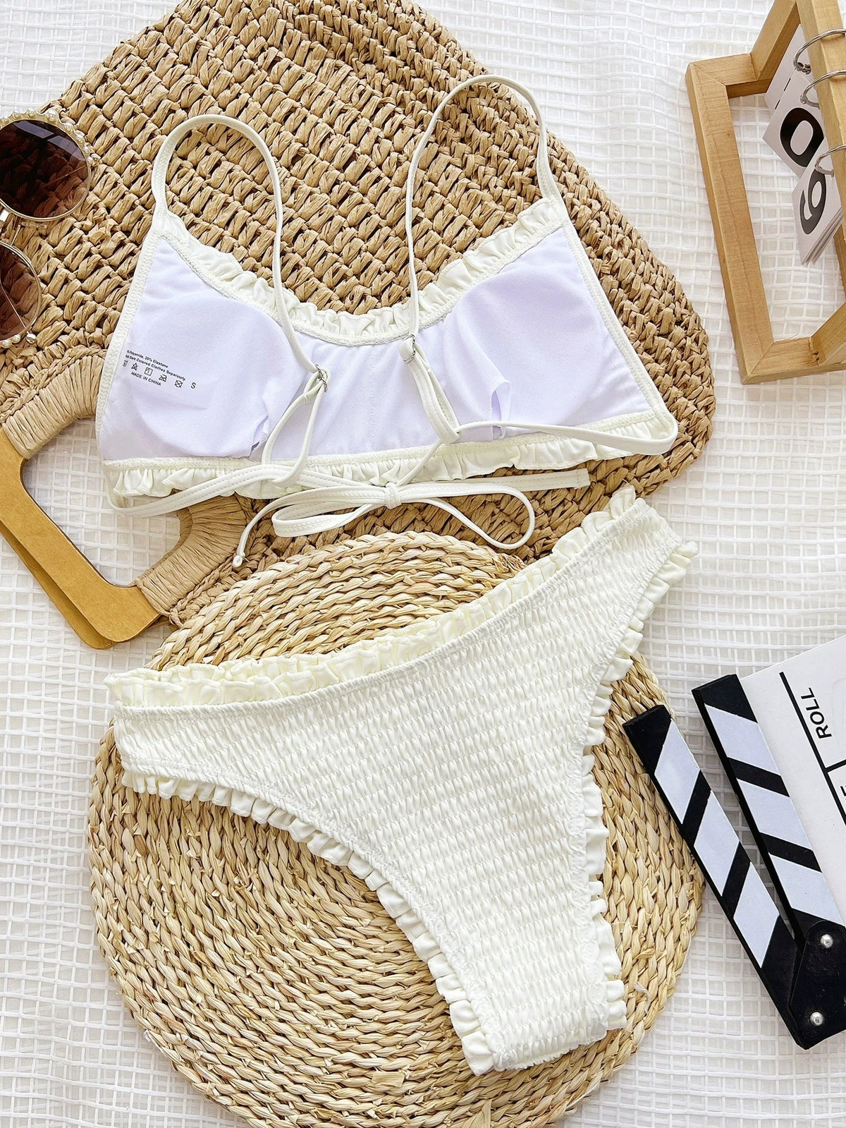 DEKA Swimwear Sexy Push Up Bra Ruffled Bikini Set Women Brazilian Swimsuit Swim Suit Beachwear Bathing Maillot De Bain Femme