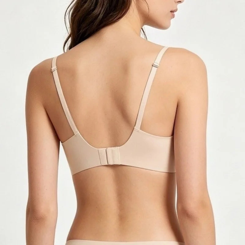 No Show Bras For Women Push-Up Bra Wire Free Brassiere Sexy Lingerie Padded Underwear Plus Size Sleepwear Bra Intimates S-3XL