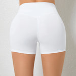 Yoga Shorts Gym Sports Shorts Women High Waist Workout Fitness Short Leggings Running Cycling Tight Soft Sportswear