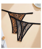 Leopard Sexy Seamless Thong Women Panties G String Underwear Girls Intimates Fashion Ladies Briefs Yoga Lingerie Size S-XL