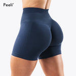 Amplify Contour Gym Shorts Women Clothing Scrunch Butt Seamless Shorts High Waist Biker Shorts Athletic Booty Workout Yoga Short