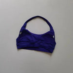 Women's Sexy Backless Yoga Sports Bra Shock-Absorbing Gathered Fitness Bra Beautiful Back Neck Hanging Design
