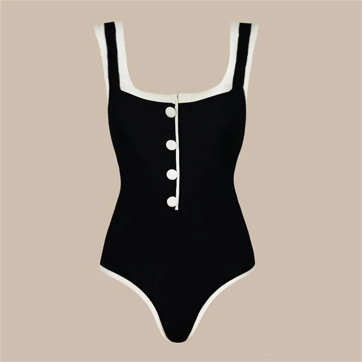 New 2Pcs Black Hollow Swimsuit Women Sexy Swimwear With Midi Skirt Push Up Bikini Female Biquini Bathingsuit Bodysuit Beachwear
