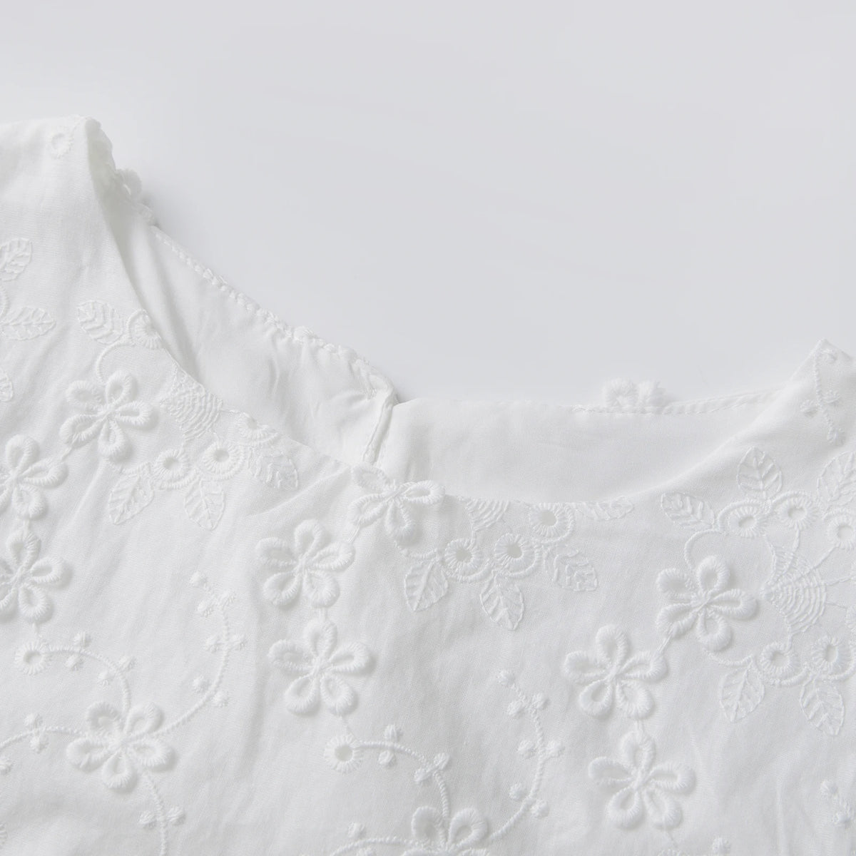 Women Summer Tank Tops Casual Tie up Side Floral Embroidery Sleeveless Shirt Basic Vest for Streetwear