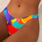 ZTVitality Sexy Print Bikini Set 2025 New Arrival Padded Bra Strapless Swimsuit Women Swimwear Summer Beachwear Biquini