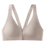 Front Closure Push Up Bra Seamless Underwear Women's Bras Without Steel Ring Gathers Non-wire Bra Beauty Back Sexy Lingerie