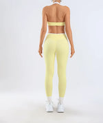 Women's Yoga Sets Fitness Sports Gym Slim Fit Hip-lifting Beautiful Back Suits Workout Casual Running Training Sets