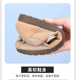 Women's Casual Comfortable Breathable Openwork Mesh Flat Sandals Thin Sole Fashionable Versatile Women's Shoes
