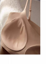 Women's Seamless Bras Top - MOYISU Invisible Chest Pad Camisole Anti-Peep Undershirt with Versatile Strap & Flattering Back Cut
