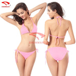 Summer Beach Bandage Bikini Sets Womens Sexy Swimwear Micro Bikini Set Tie Side G-String Thong Beachwear Swimsuit Bathing Suits