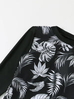 Print Muslim Modest Swimwear Women Swimsuit Burkini Sets Full Cover Islamic Long Sleeve Swimming Suit For Woman Bathing Suits