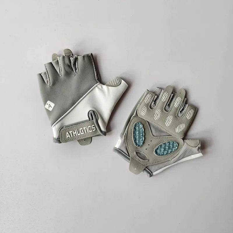 Women's Half Finger Fitness Protective Gloves Anti-Slip Wear-Resistant Sports Gloves for Cocoon Protection